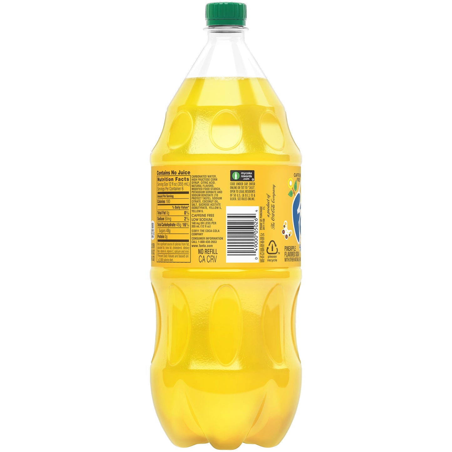 Fanta Pineapple, 2 Liter