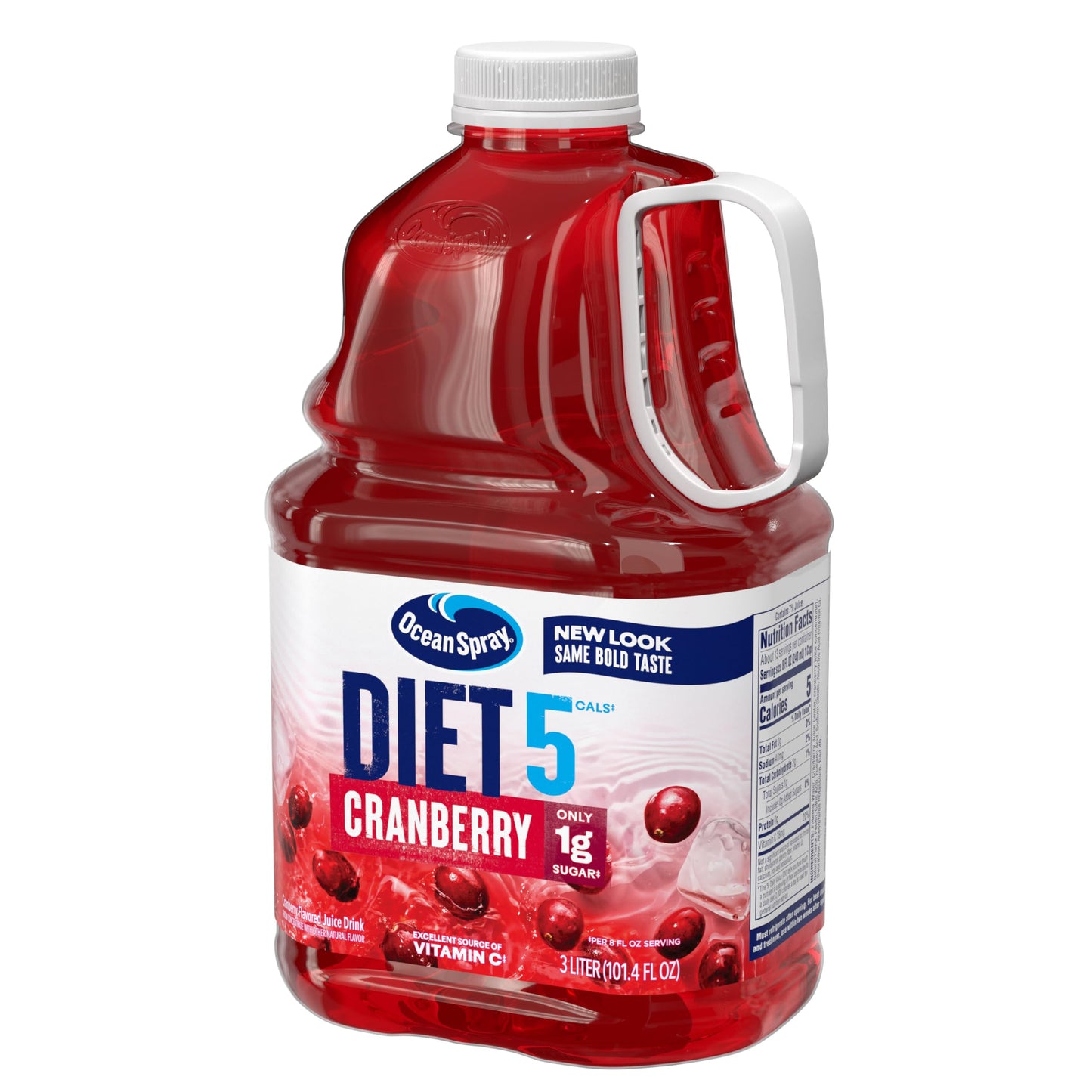 Ocean Spray® Diet Cranberry Juice Drink, 101.4 Fl Oz Bottle (Pack of 6)