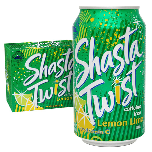 Shasta Lemon Lime Twist 12 pk, 12 oz