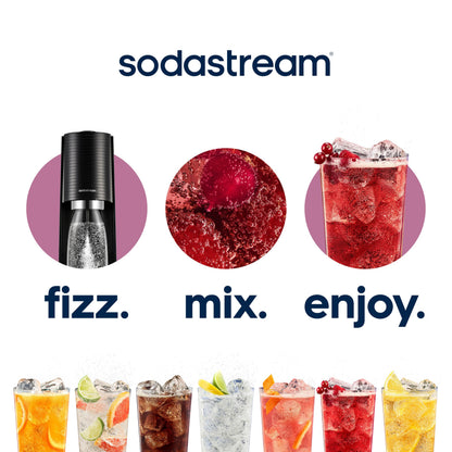 SodaStream MTN Dew Code Red Zero Sugar Drink Mix (440ml),(Pack of 8)