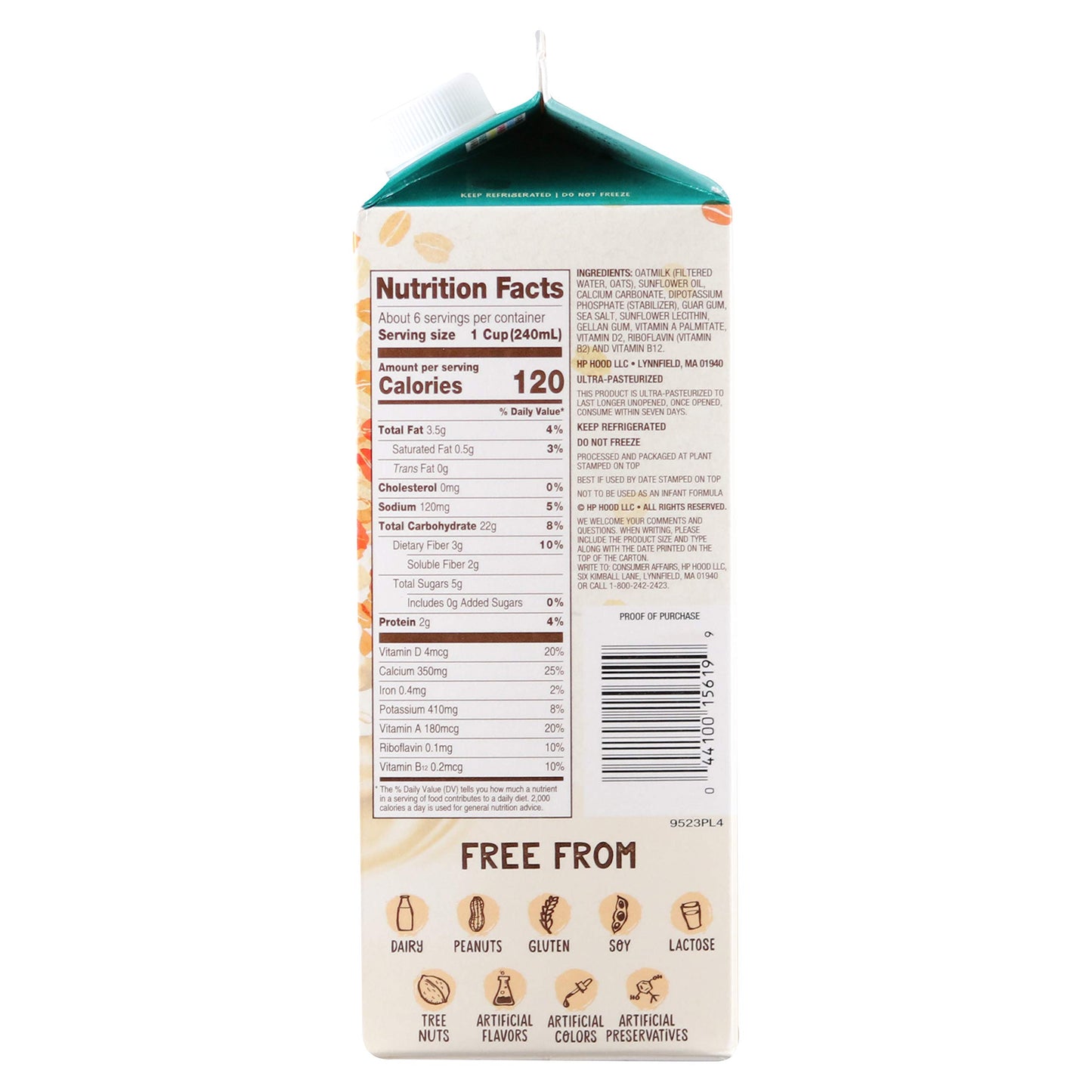 Planet Oat Extra Creamy Original Oatmilk, 52 oz
