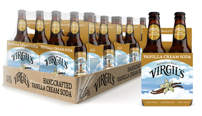 Virgil's Vanilla Cream Soda - 24 Pack, Glass