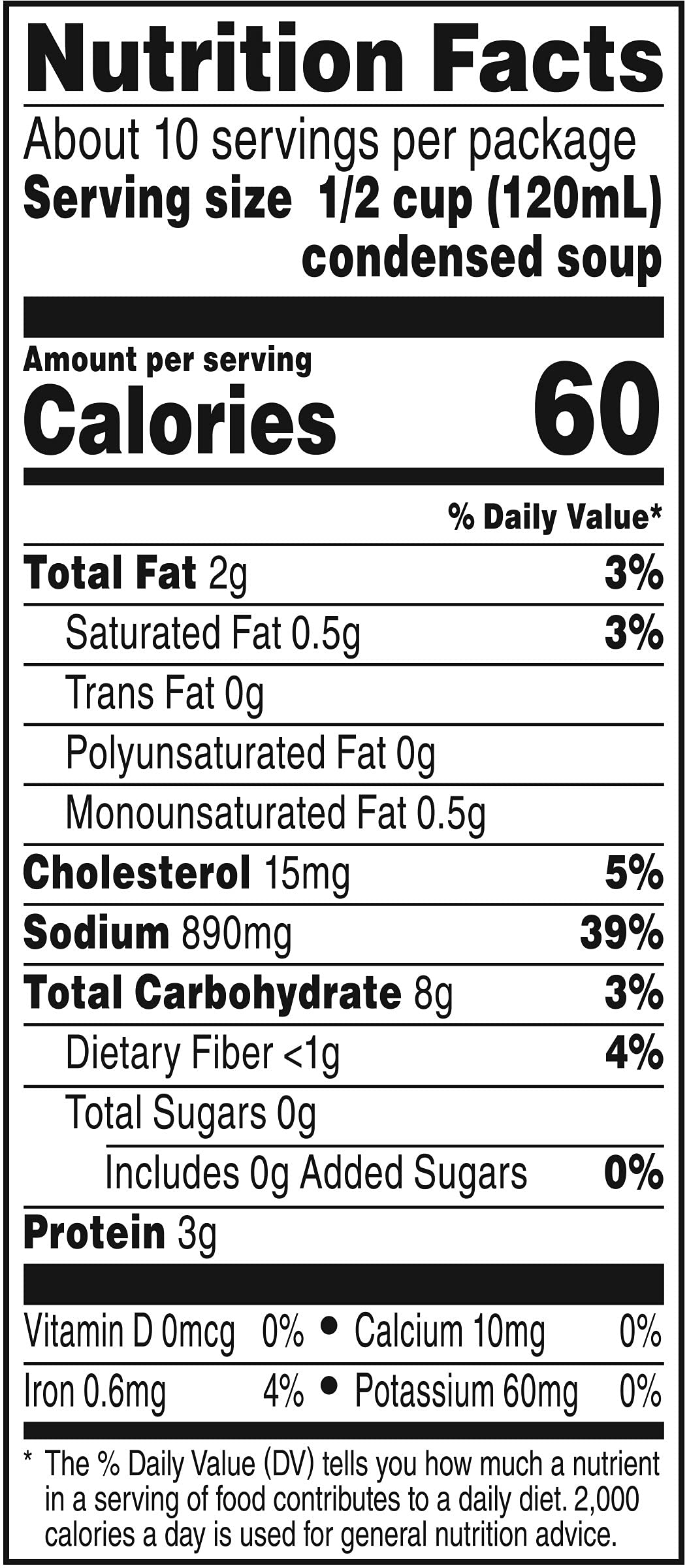 Campbell's Condensed Chicken Noodle Soup, 10.75 Ounce Can with Pop-Top Lid (Pack of 4)