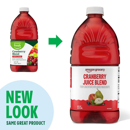 Amazon Grocery, Cranberry Juice Blend, 64 Fl Oz (Previously Amazon Fresh, Packaging May Vary)