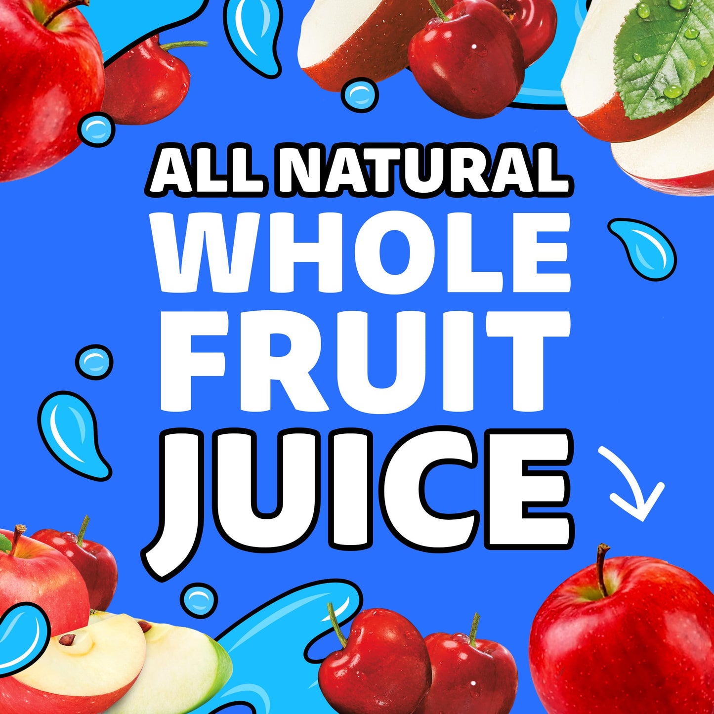 Capri Sun Fruit Punch Flavored 100% Juice Blend From Concentrate With Added Ingredient and Other Natural Flavor, 6 oz. Pouches, 40 Per Case