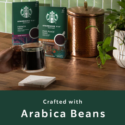 Starbucks VIA Ready Brew Coffee, Italian Roast, 8 Count