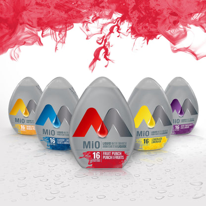 MiO Fruit Punch Liquid Water Enhancer, 48ml/1.62oz,(Imported from Canada)
