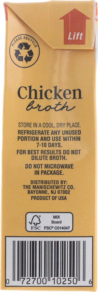MANISCHEWITZ Aseptic Chicken Broth, 17 OZ
