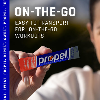 Propel Electrolyte Enhanced Water Drink Mix Powder Packets, Watermelon, Zero Calorie & Zero Sugar Hydration with Electrolytes and Vitamins C & E (120 Packets)
