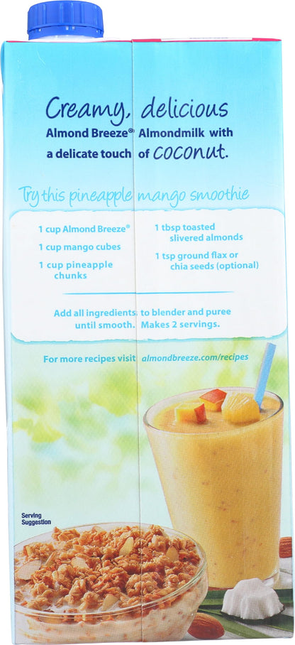 Almond Breeze Unsweetened Vanilla Almond Coconutmilk, 32 FZ
