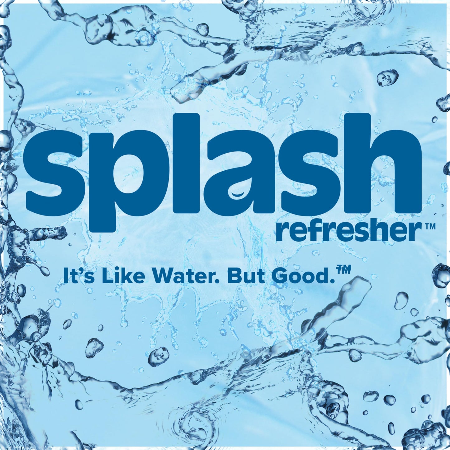 Splash Refresher Acai Grape Flavored Water, 16.9 Fl Oz, Plastic Bottle Pack of 18