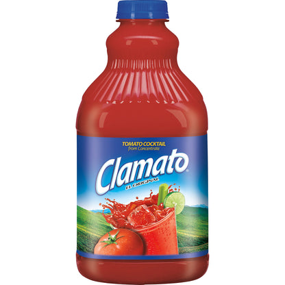 Clamato Original Tomato Cocktail, 64 fl oz bottles (Pack of 8)