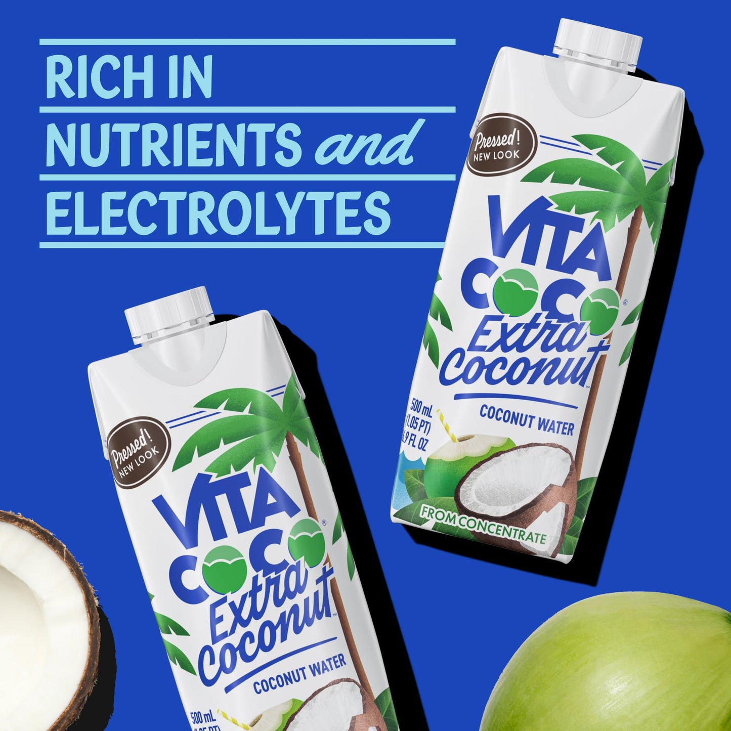 Vita Coco Pressed Coconut 16.9 Fl Oz (1 Count)