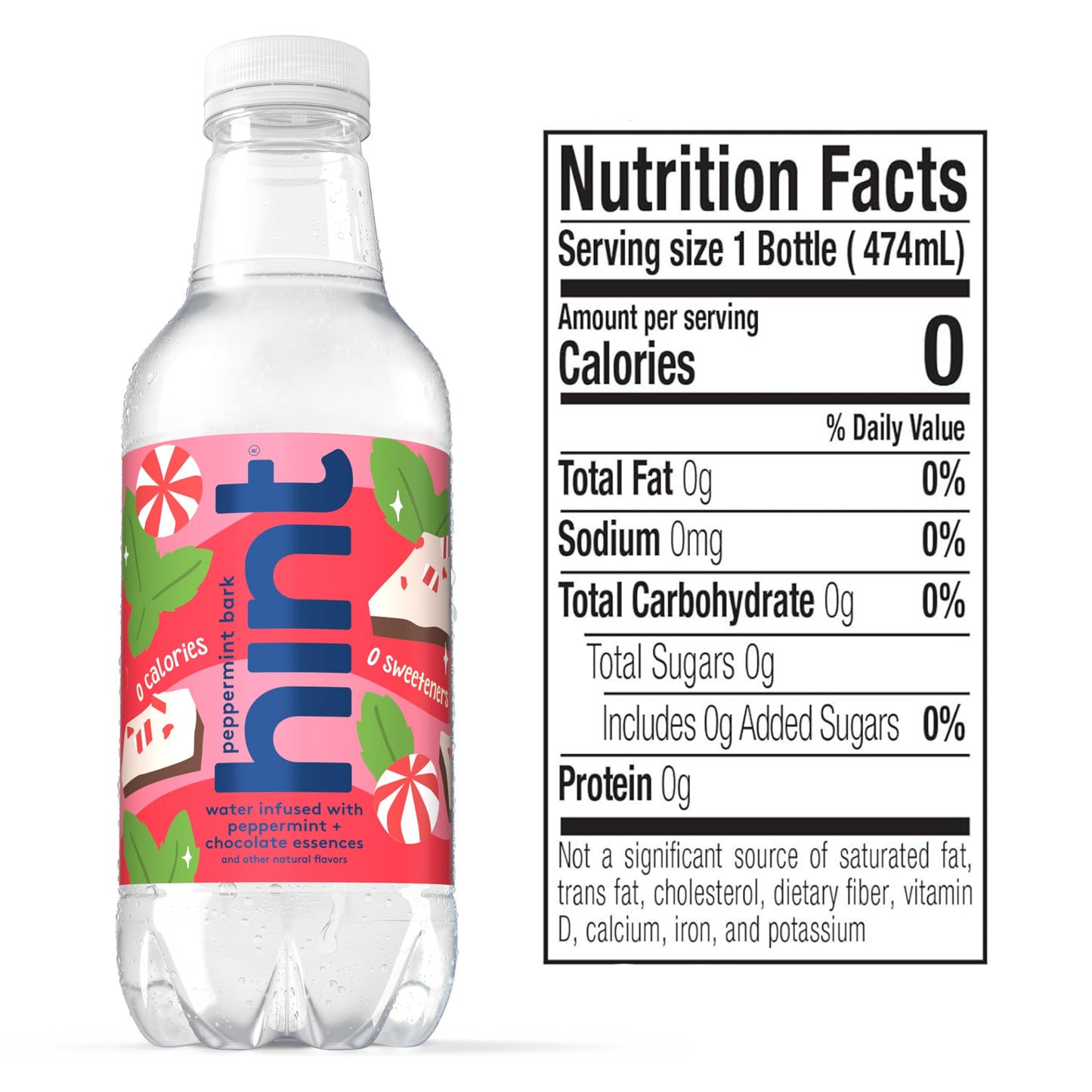 Hint Bottled Water Bundle, Winter & Best Sellers Variety Packs - Sugar Free Flavored Water with Zero Calories, Natural Fruit Essences, and No Artificial Sweeteners - 16 Fl Oz (Pack of 24)