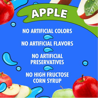Capri Sun 100% Apple Juice from Concentrate with added ingredients Pouches, 40 ct Casepack, 4 Boxes of 10 Pouches