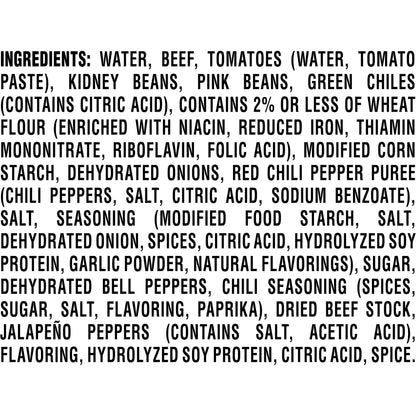 Stagg Country Chili with Beans, 108 Ounce
