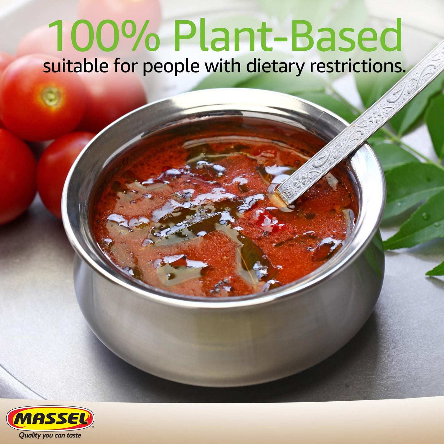 Massel Rasam Bouillon Cubes/Instant Rasam Soup Base | 10 Cubes |Asian Instant Soup Base | Plant Based Broth, Gluten & Dairy Free, Vegan