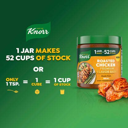 Knorr Premium Flavor Base Roasted Chicken Versatile & Easy to Use 11 OZ