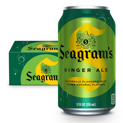 Seagram's Ginger Ale, 12 fl oz, 12 Pack
