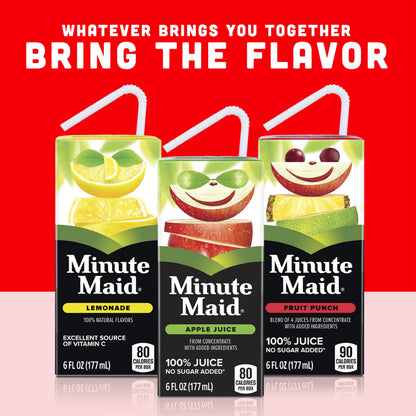 Minute Maid 6oz 8pk Apple w/ Calcium & Vitamin C