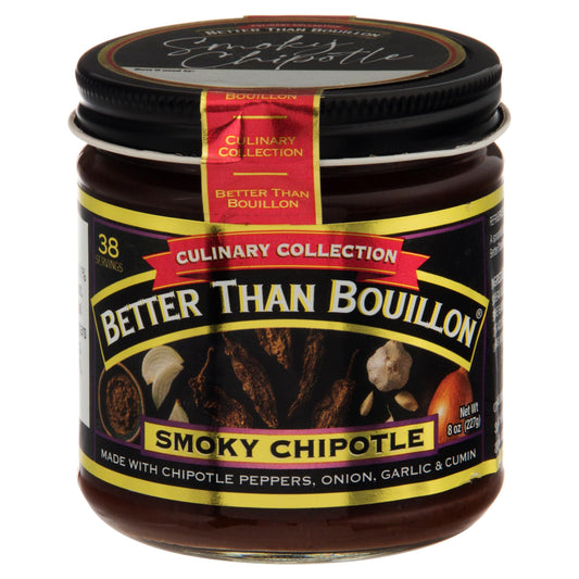 Better Than Bouillon Smoky Chipotle Base, Culinary Collection, Makes 38 Cups of Broth, 8 oz