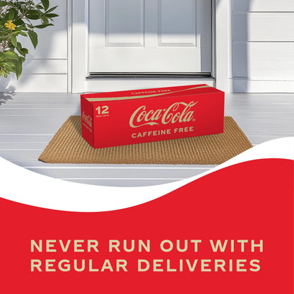 Caffeine Free Coca-Cola, 12 fl oz, 12 Pack