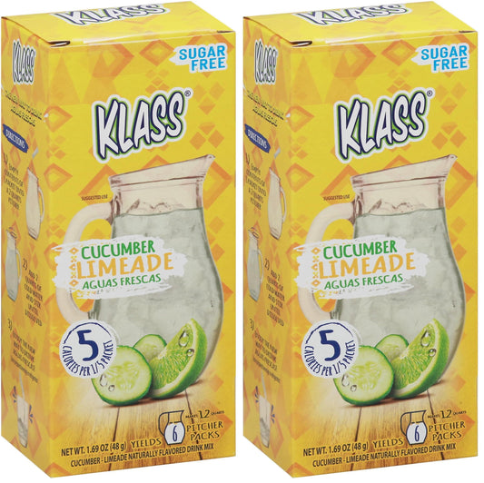 Klass, Cucumber Limeade, 1.69 Ounce (Pack of 2)
