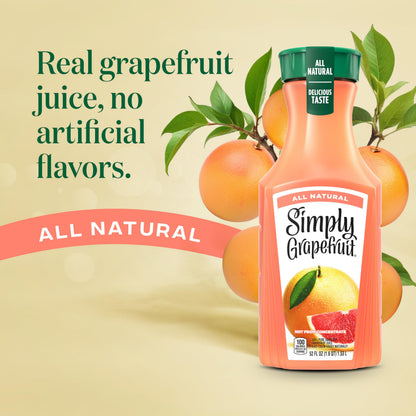 Simply Grapefruit Juice, 52 Fl Oz Bottle