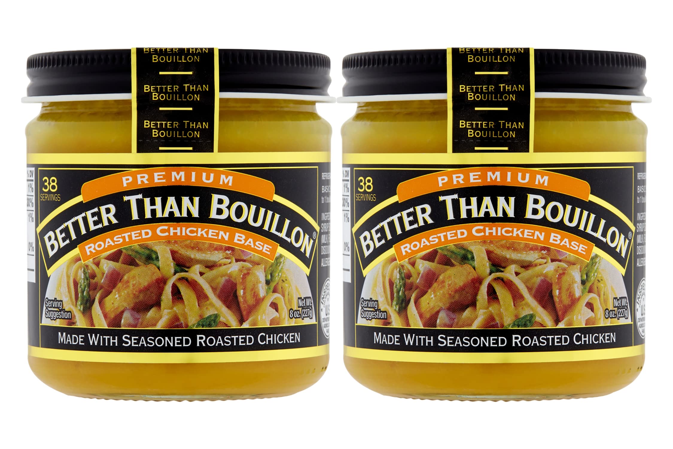 Better Than Bouillon Premium Roasted Chicken Base, Made with Seasoned ...