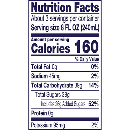 Welch's Sparkling White Grape Cocktail Juice, Non-Alcoholic, 25.4 Fl Oz