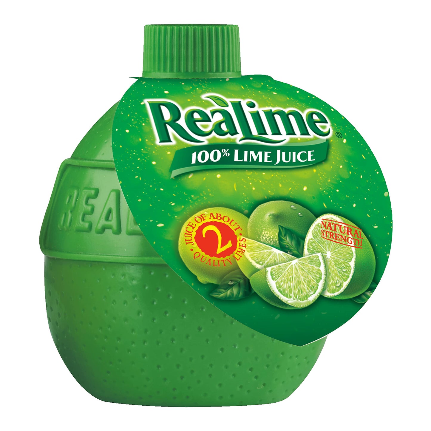 ReaLime 100% Lime Juice, 2.5 fl oz bottle (Pack of 24), Made with Lime Juice from Concentrate, Gluten-Free, Sodium Free, Perfect Mixer to add to Cocktails and Marinades