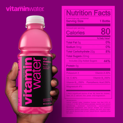 Vitaminwater Focus 16.9oz 6pk