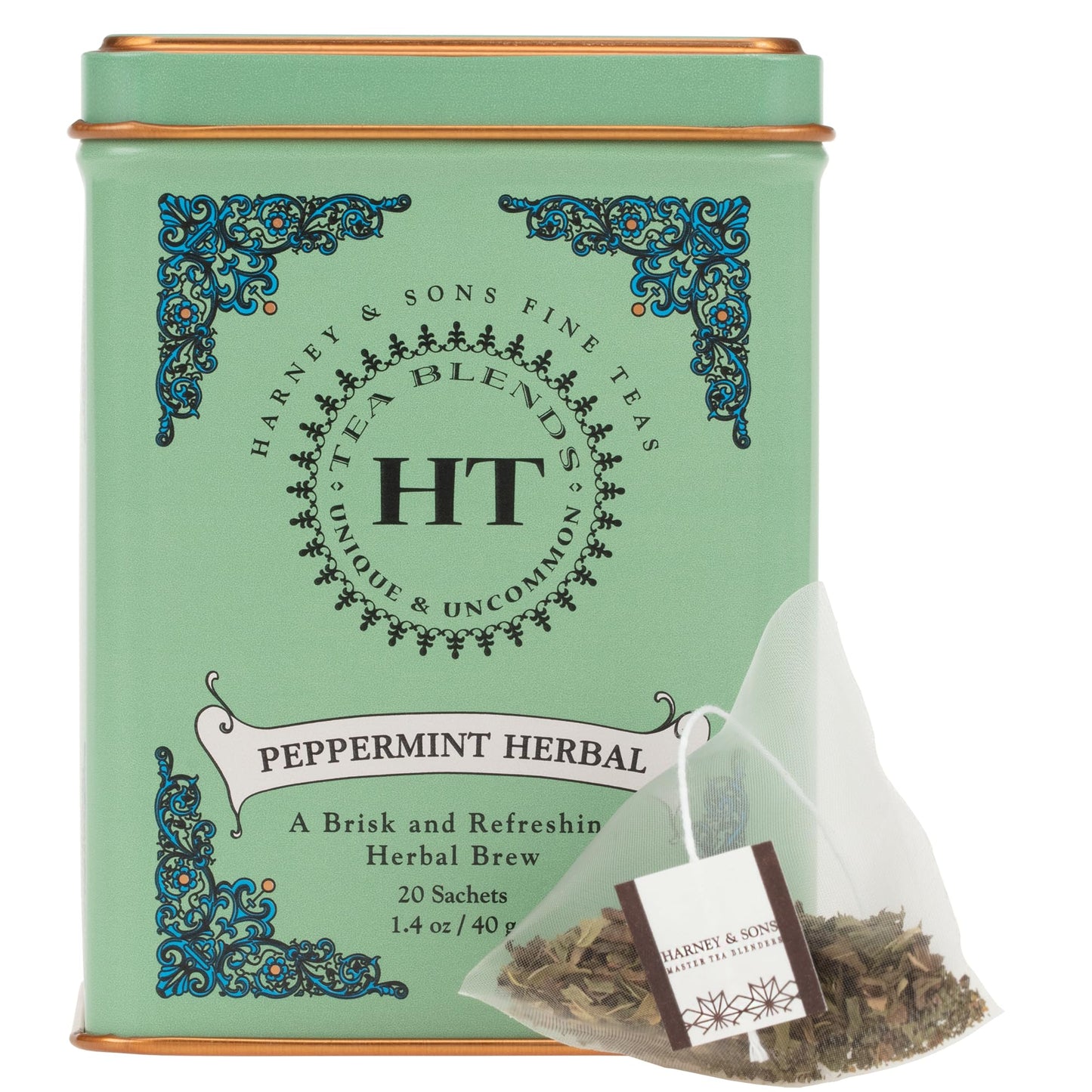 Harney & Sons Peppermint Herbal Tin, 20 Count