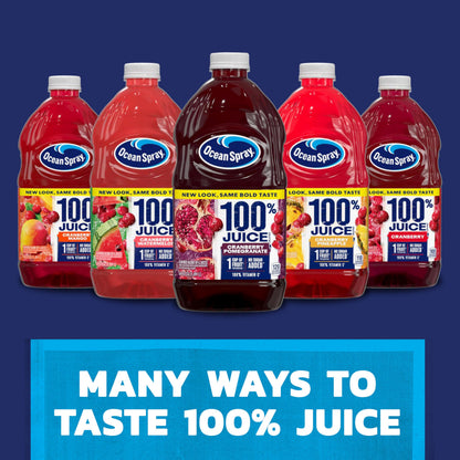 Ocean Spray® 100% Juice Cranberry Juice Blend, 101.4 Fl Oz Bottle