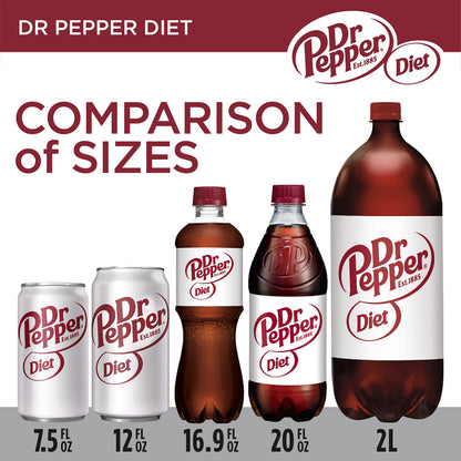 Diet Dr Pepper, 2 L bottle