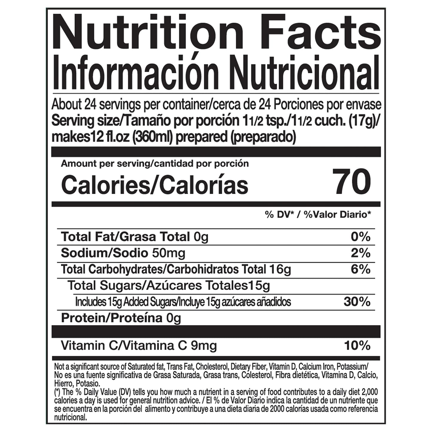 Zuko Orange Instant Powder Drink Family Pack, 14.1 oz, Pack of 6