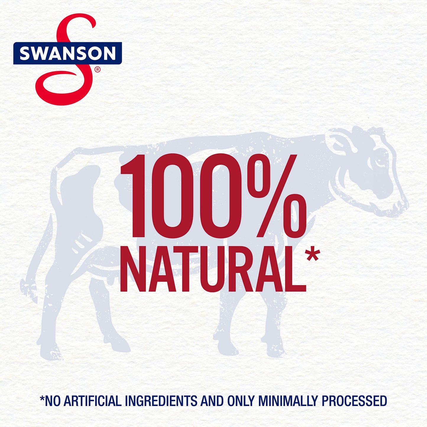 Swanson 100% Natural, Gluten-Free Beef Stock, 48 oz Carton (Pack of 2)