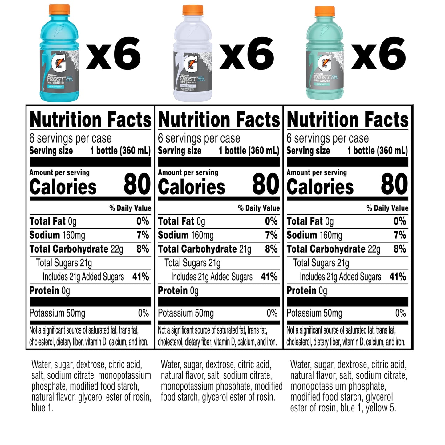 Gatorade Variety Pack Thirst Quencher, 12 Fl Oz Bottles, 18 Pack