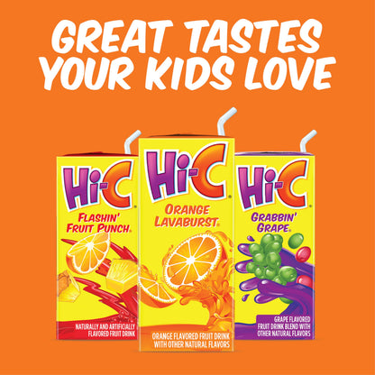 HI-C Boppin' Strawberry 6oz 8pk