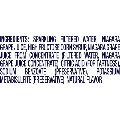 Welch's Sparkling White Grape Cocktail Juice, Non-Alcoholic, 25.4 Fl Oz