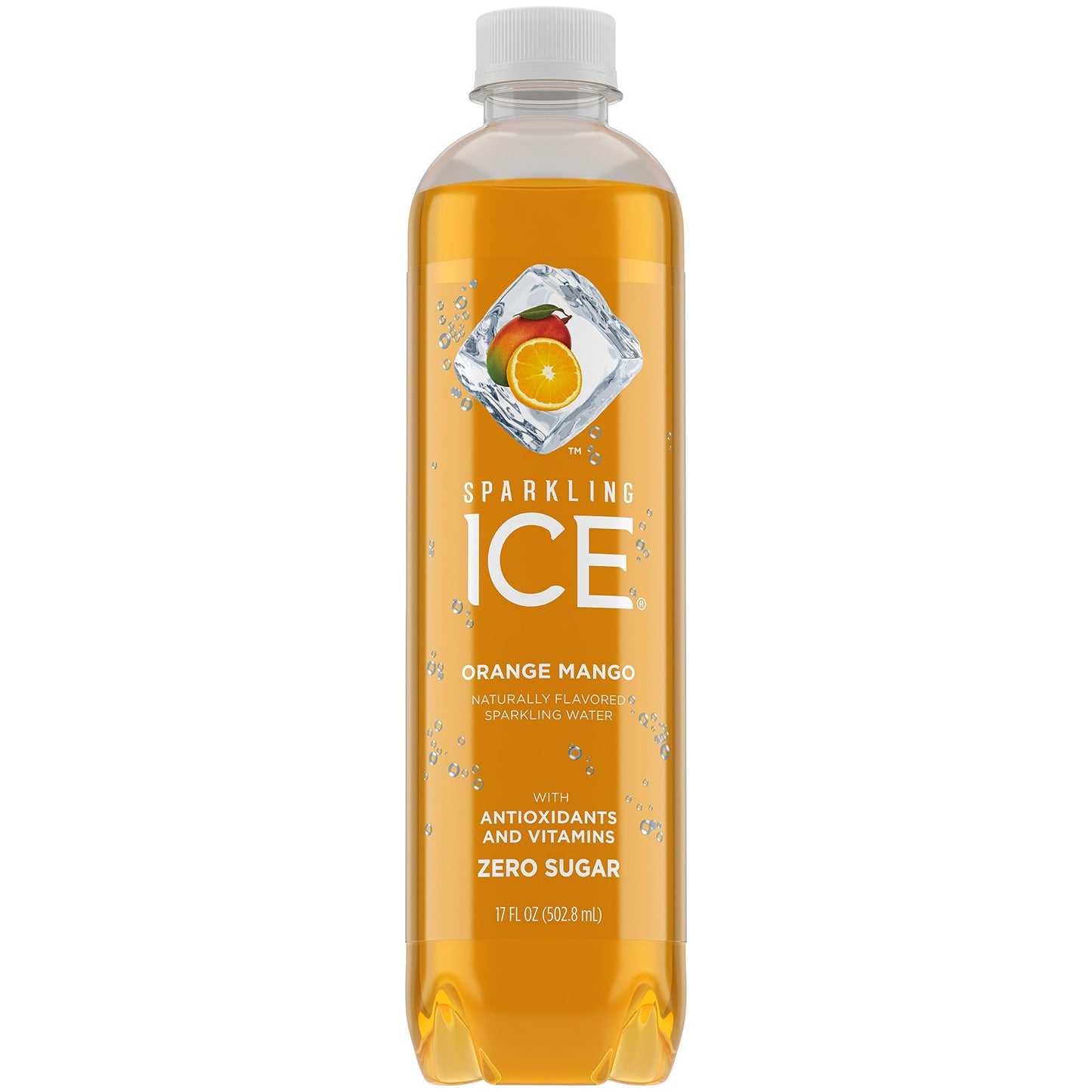 Sparkling Ice +Caffeine Tropical Punch Sparkling Water with Caffeine, Zero Sugar, with Antioxidants and Vitamins, 16 fl oz Cans (Pack of 12) and Sparkling Ice, Orange Mango Sparkling Water, Zero Sugar Flavored Water, with Vitamins and Antioxidants...