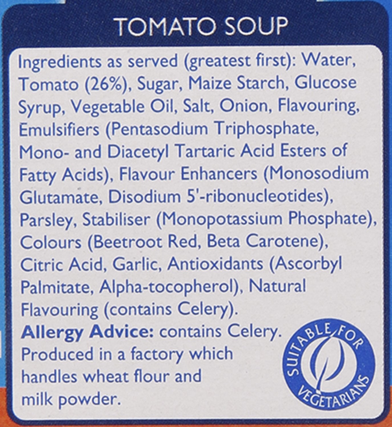 Batchelors Cup a Soup Tomato 4 Sachets 93 g (Pack of 9)