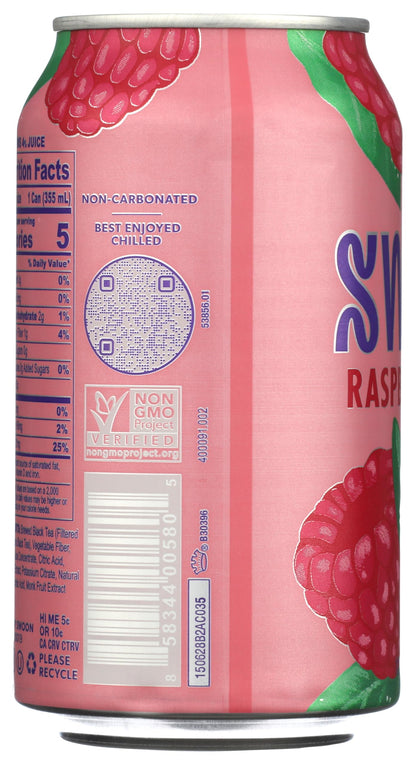 Swoon, Tea Raspberry Zero Sugar, 12 Fl Oz