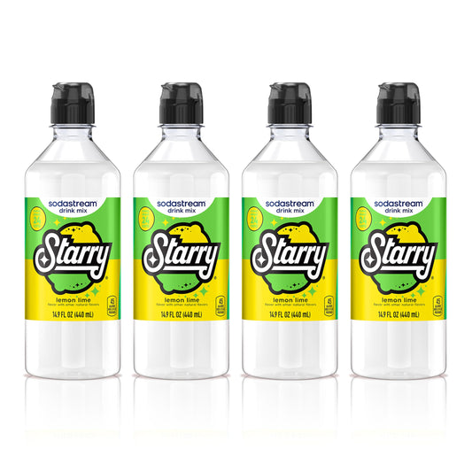 SodaStream® Starry ® New Pour Bottle Beverage Mix 14.9 Fl Oz (Pack of 4)