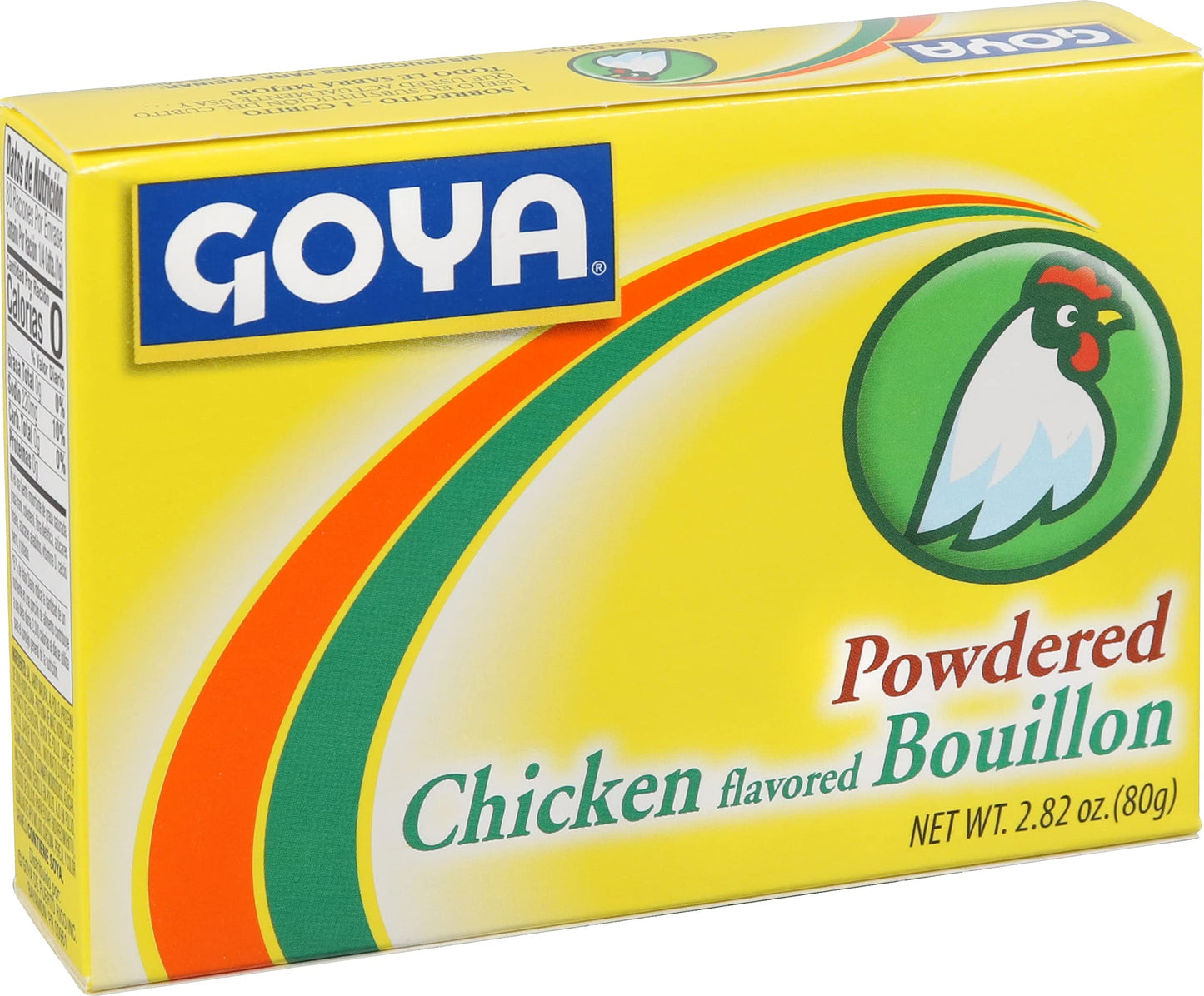 Goya Foods Powdered Chicken Flavored Bouillion, 2.82 Ounce (Pack of 24)