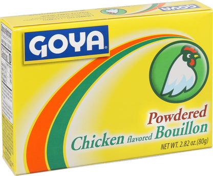 Goya Foods Powdered Chicken Flavored Bouillion, 2.82 Ounce (Pack of 24)