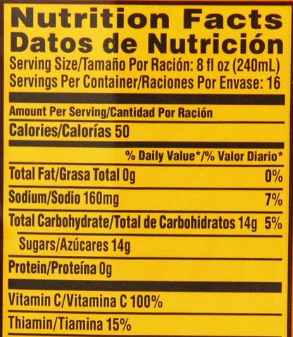 Sunny D Orange Flavored Citrus Punch, Tangy Original, Gallon