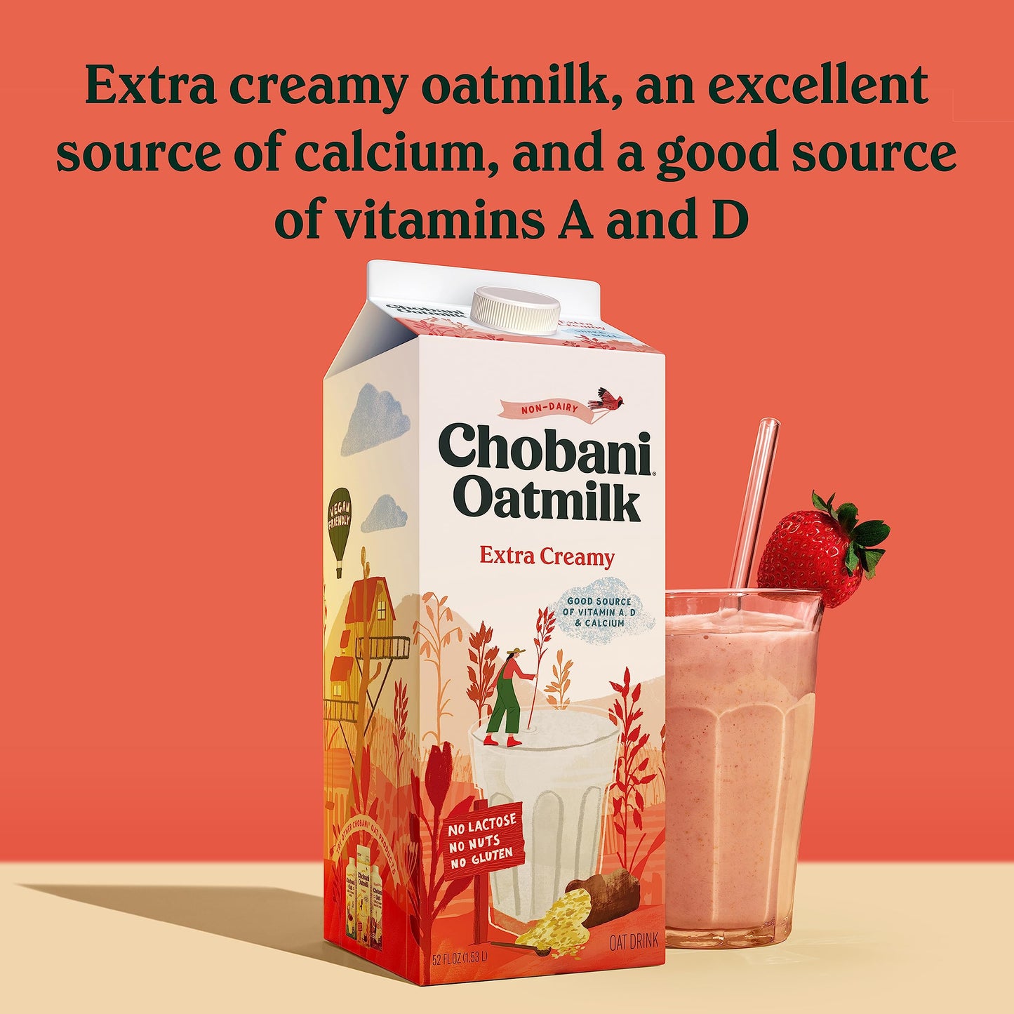 Chobani® Extra Creamy Oatmilk 52 Fl Oz