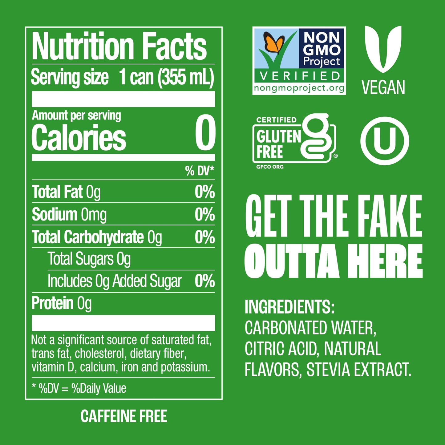 Zevia Zero Calorie Soda, Lemon Lime Twist, 12 Ounce Cans (Pack of 6)