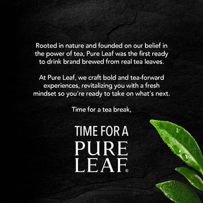 Pure Leaf Iced Tea, Sweetened Lemon Flavor Black Tea, 18.5 oz